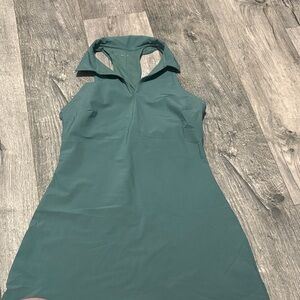 Teal Sleeveless Dress